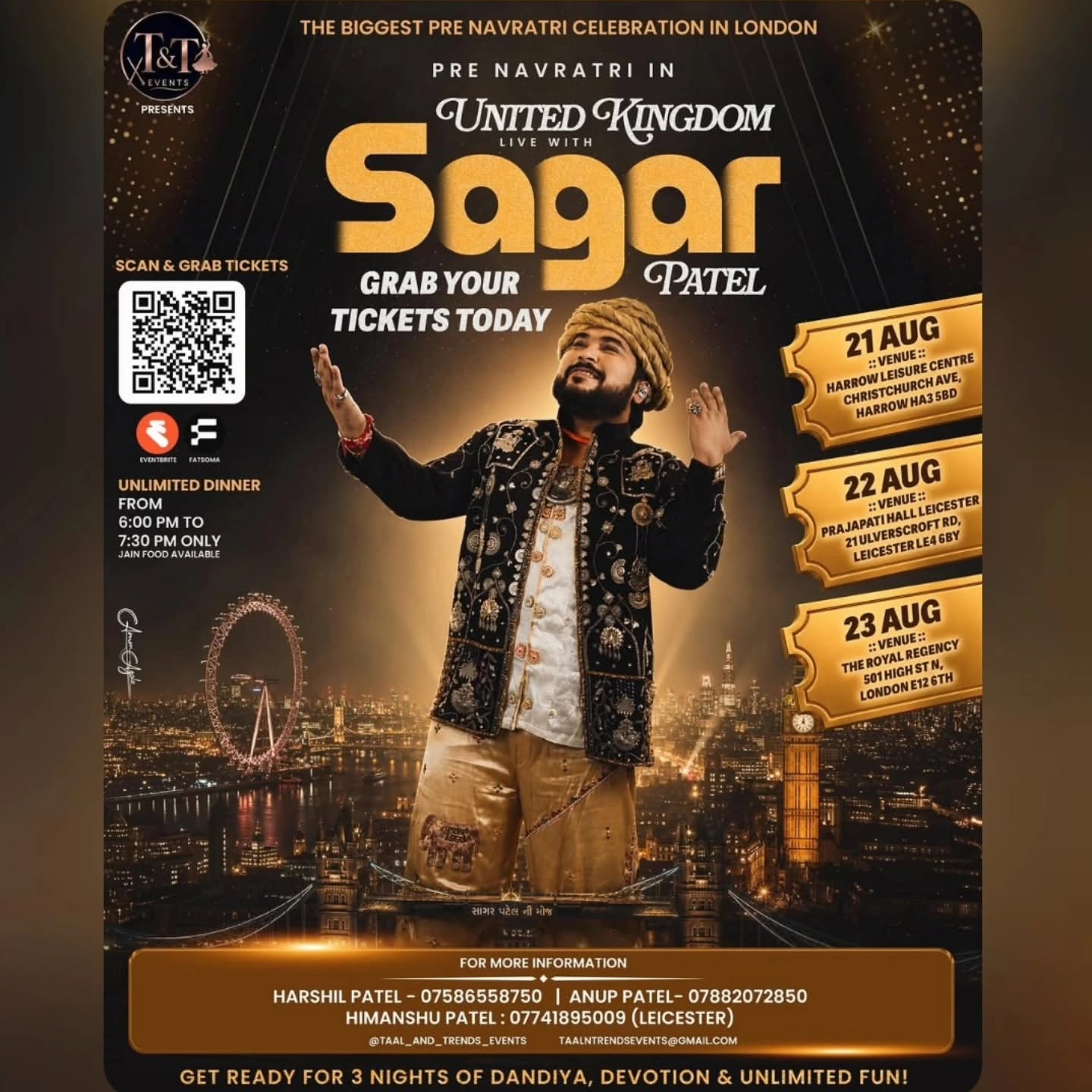 TEST- SAGAR PATEL GARBA UK