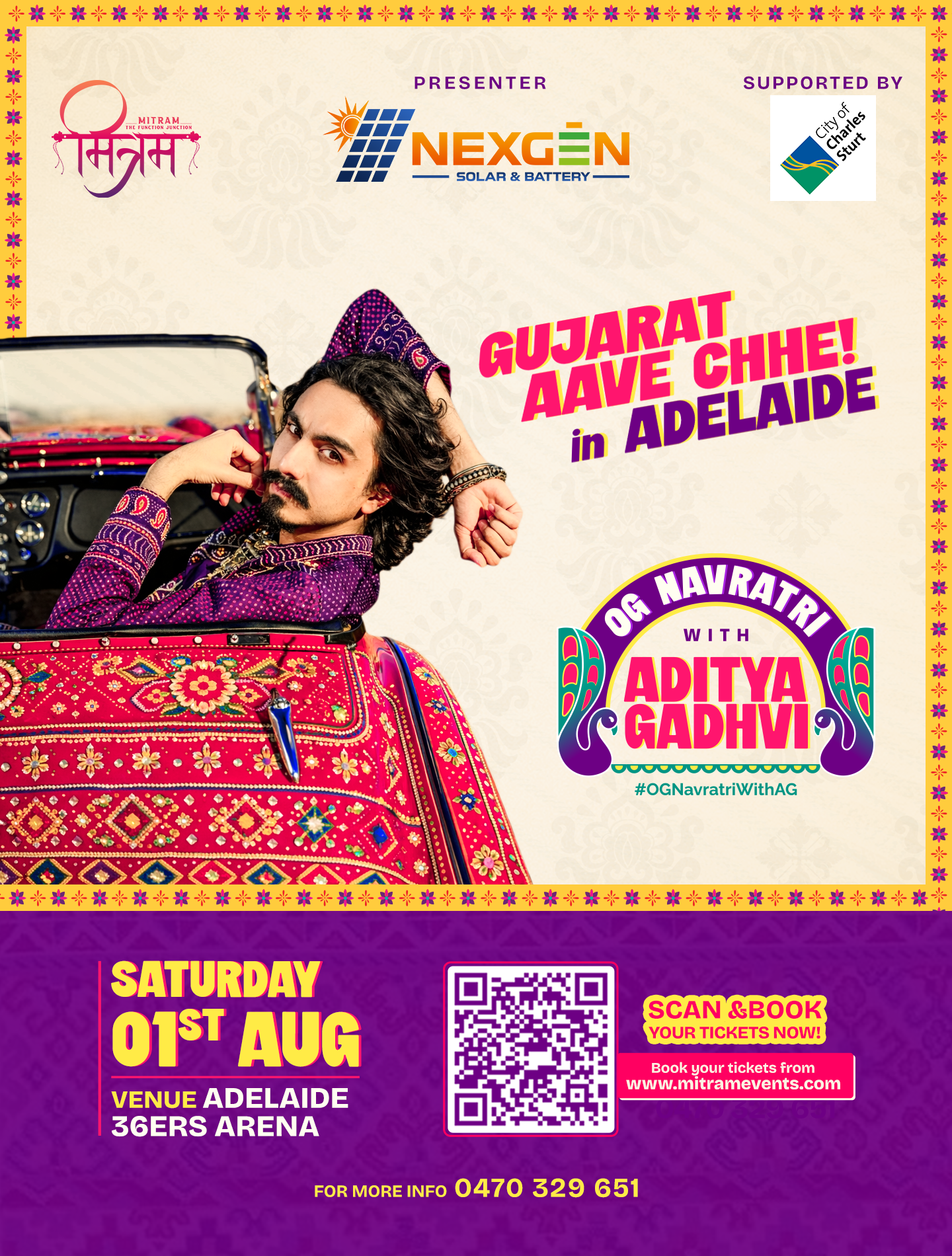OG Navratri with Aditya Gadhvi -Adelaide