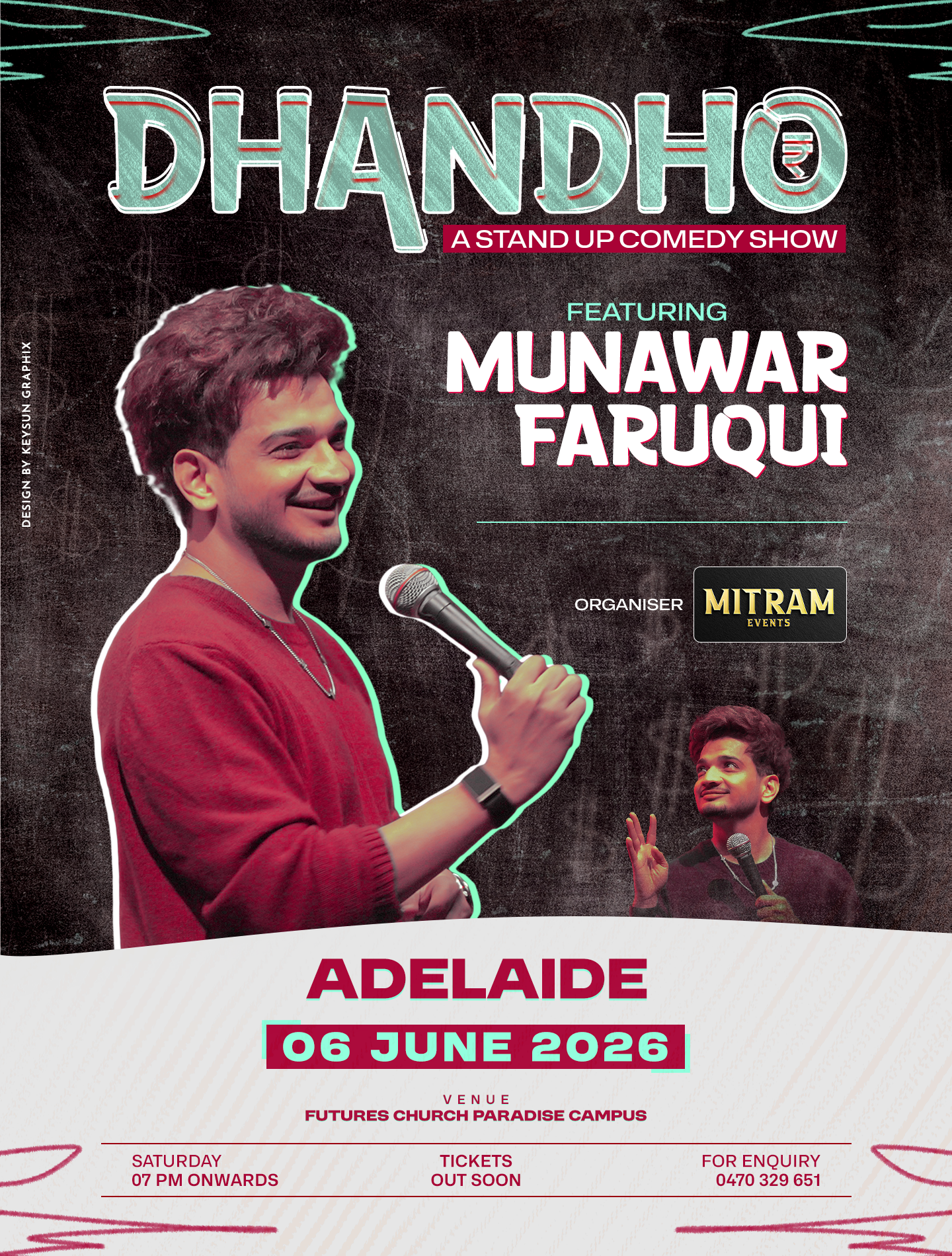 Dhandho Ft. Munawar Faruqui – Adelaide 2026