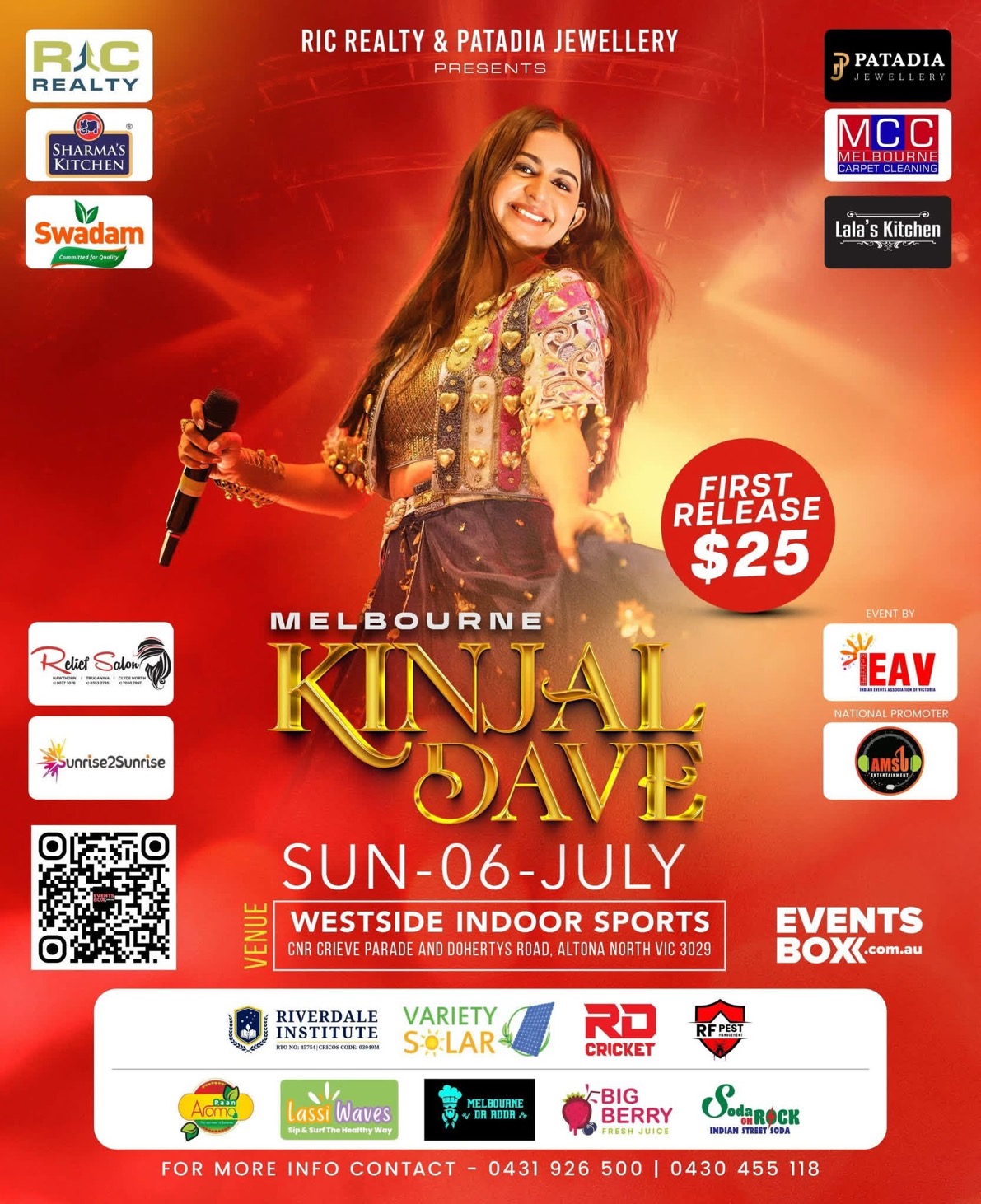 Kinjal Dave Live in Melbourne 2025
