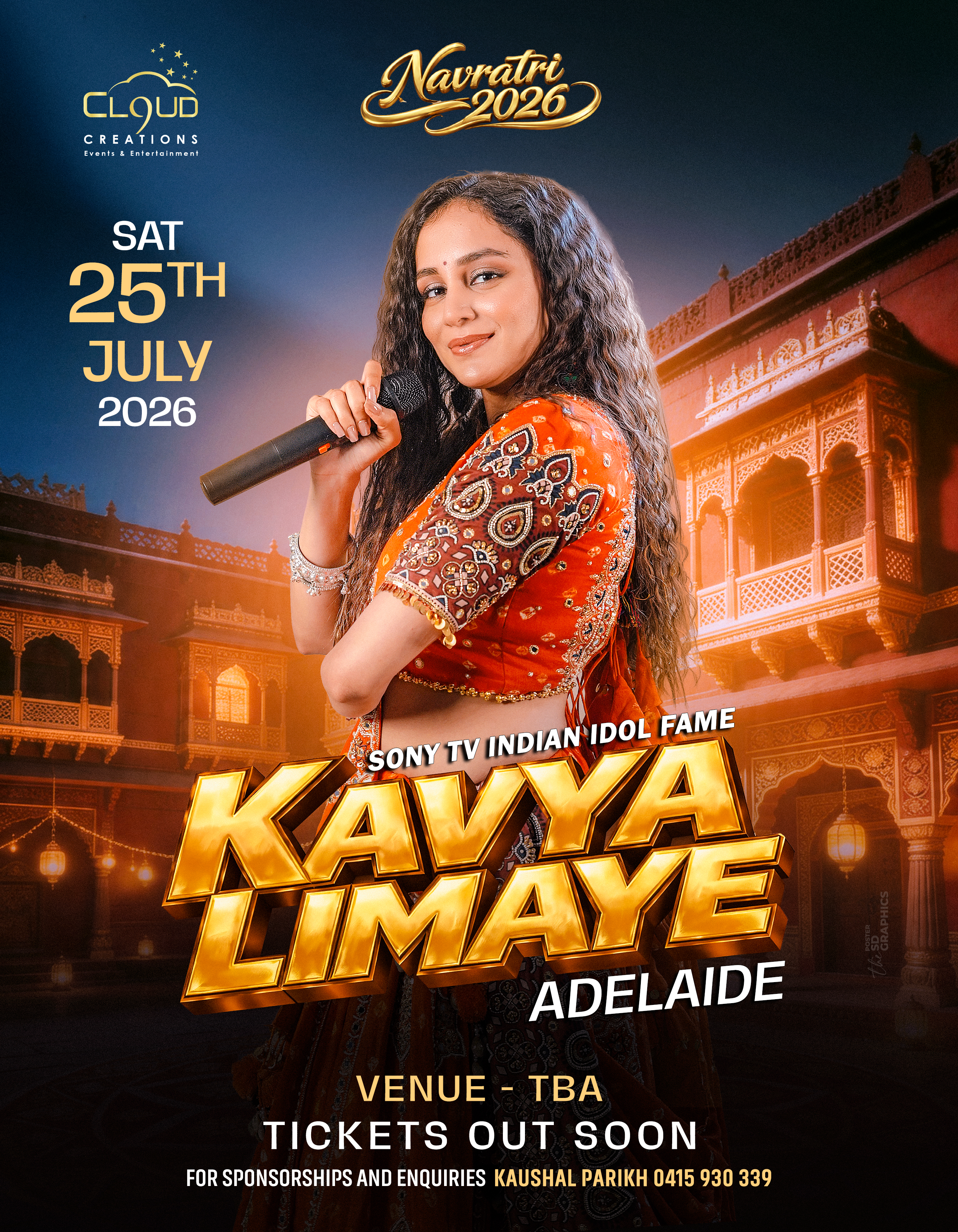 Kavya Limaye Garba in Adelaide 2026