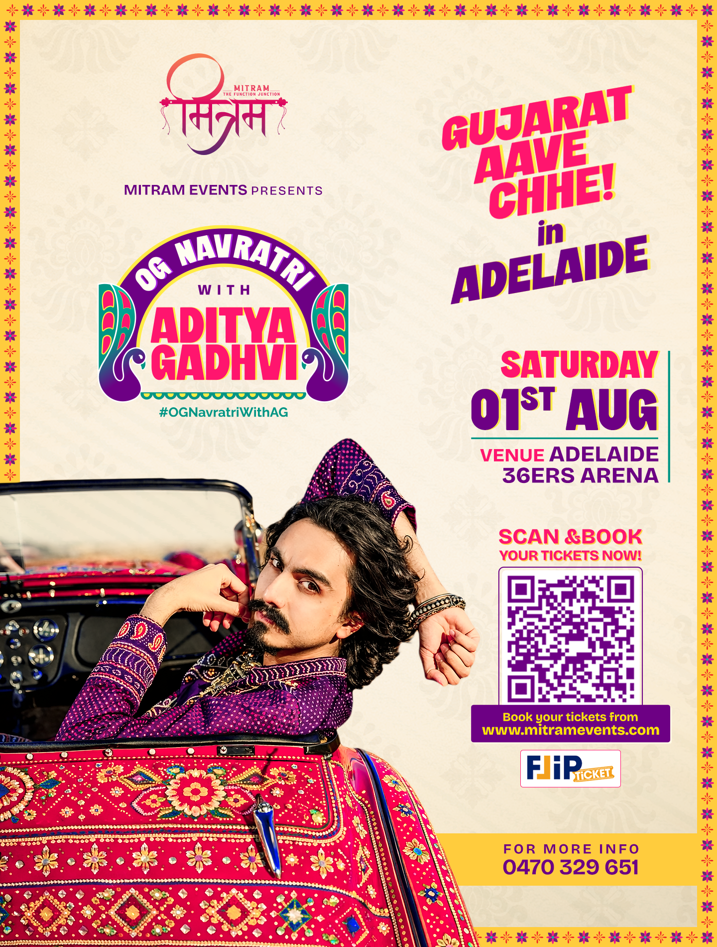 OG Navratri with Aditya Gadhvi -Adelaide
