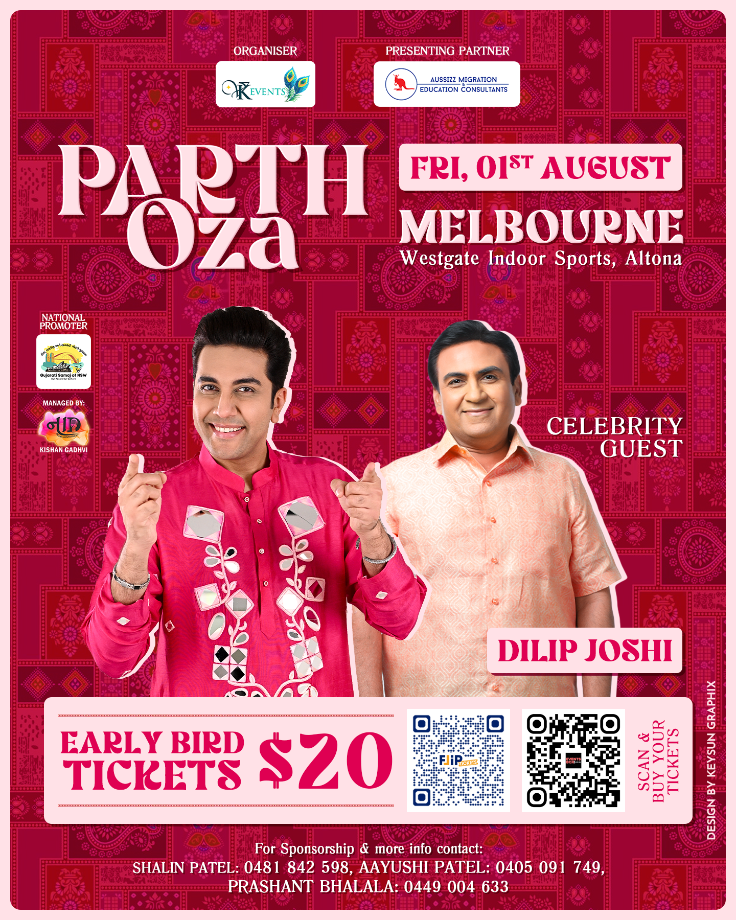 Parth Oza in Melbourne 2025