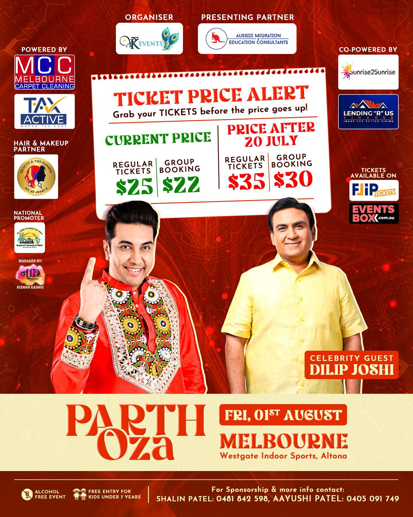 Parth Oza in Melbourne 2025