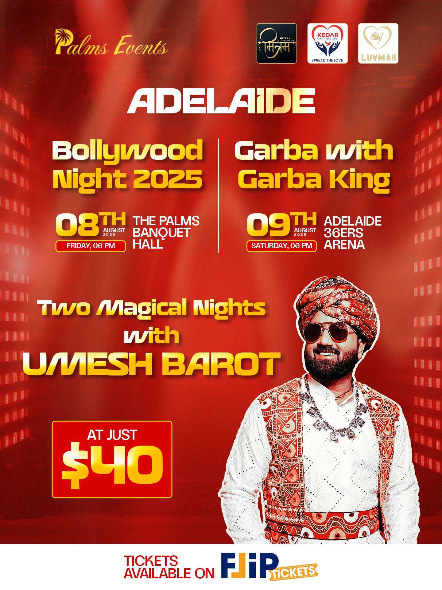 Umesh Barot Combo (Bollywood Night & Garba Night)
